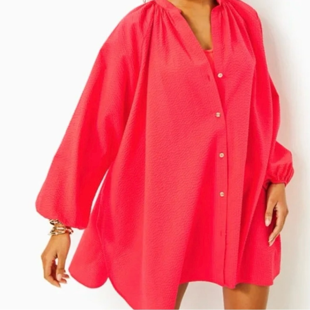 Lilly Pulitzer Pink Swim Coverup